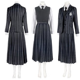 Wednesday Costume The Addams Family Wednesday Addams Costumes Black School Uniform